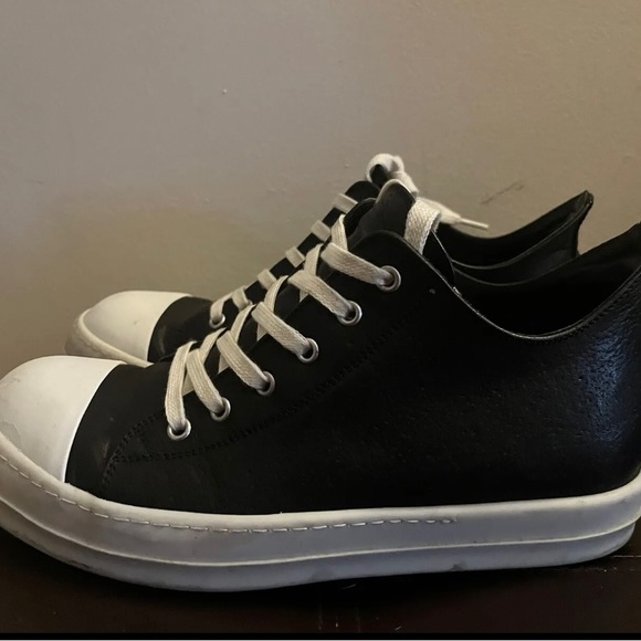 Rick Owens Mainline Leather Ramones Low Size 41